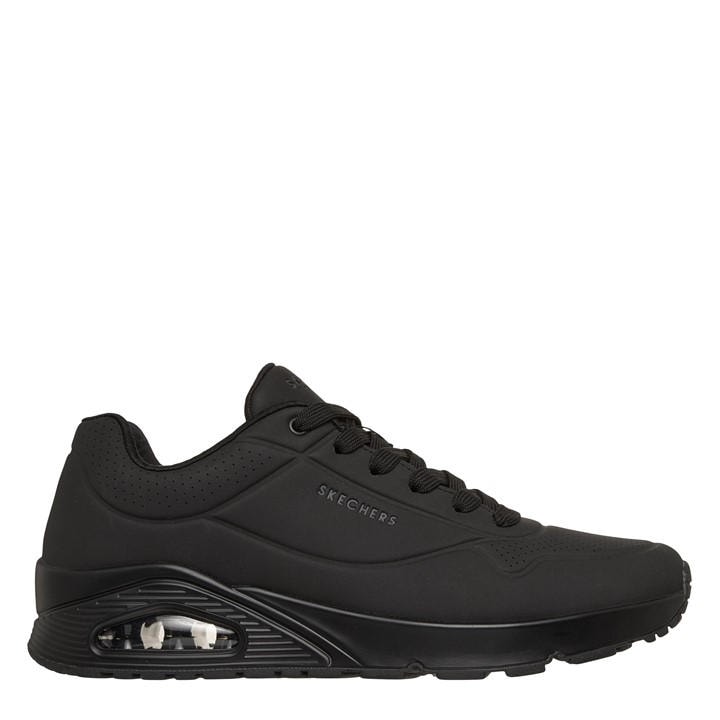 Skechers Men's Black Uno Stand On Air Trainers in Size 10.5, Sports Direct