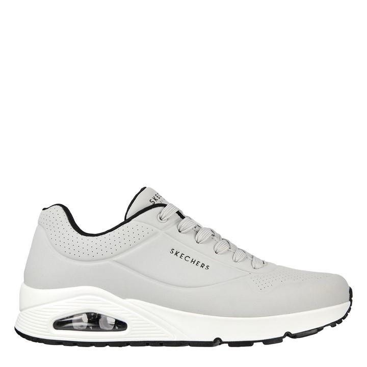 Skechers Men's Grey Uno Stand On Air Trainers in Size 10, Sports Direct
