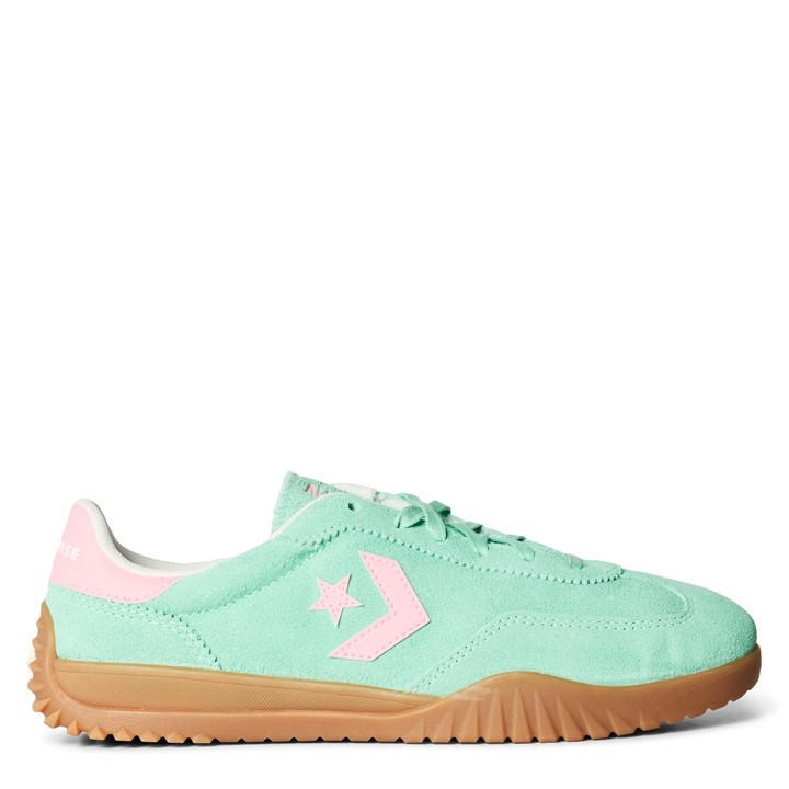 Converse  Green  Run Star Trainer Suede Low-Top Trainers in Size 5.5, Sports Direct
