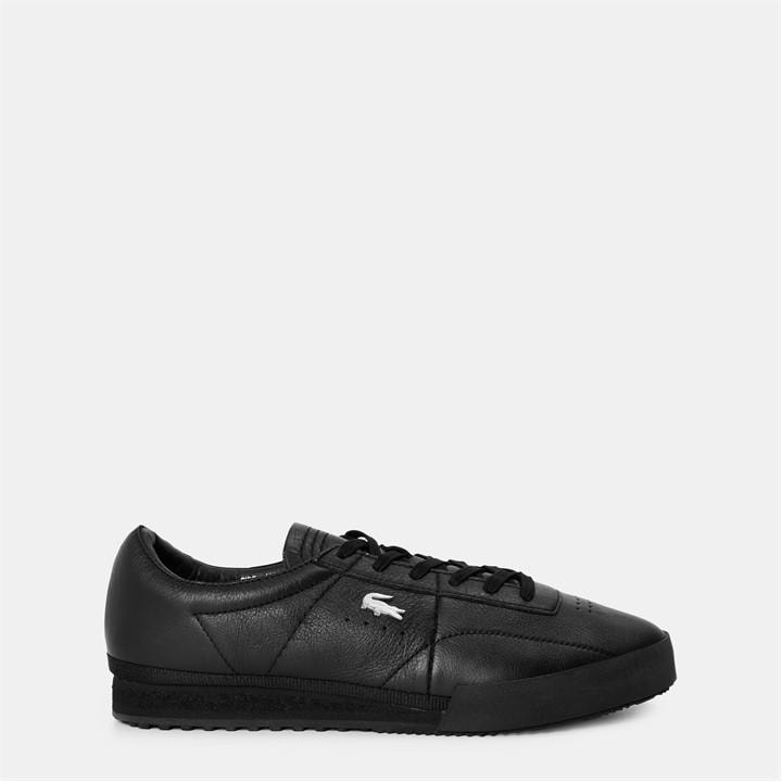 Lacoste Men's Black Aura Low-Top Trainers in Size 8, Sports Direct
