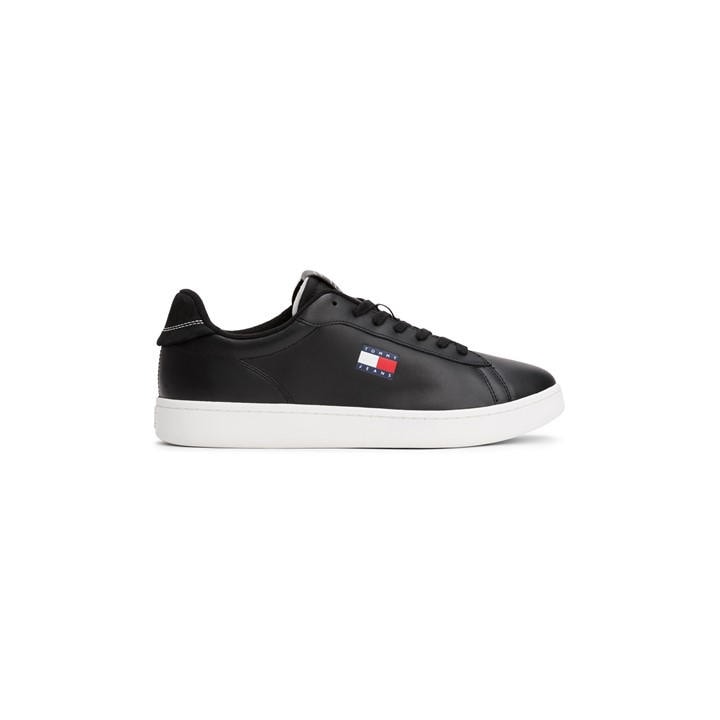 Tommy Jeans Men's Black Tj Archive 98 Low-Top Trainers in Size 11, Sports Direct
