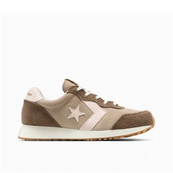 Converse  Brown  Omega Trainer Low-Top Trainers in Size 7.5, Sports Direct