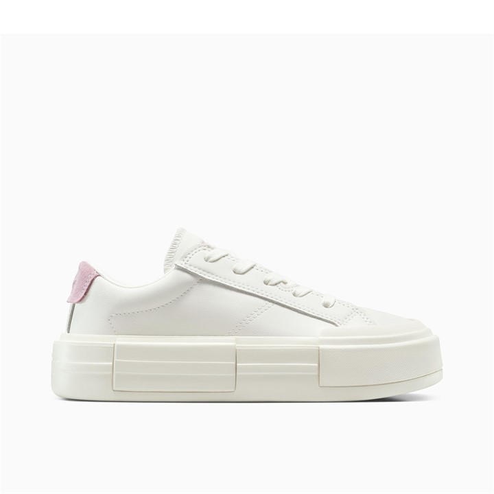 Converse  Pink  Cruise Leather Low-Top Trainers in Size 5.5, Sports Direct