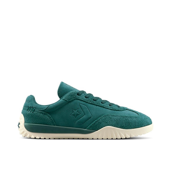 Converse  Green  Run Star Trainer Suede Low-Top Trainers in Size 5.5, Sports Direct