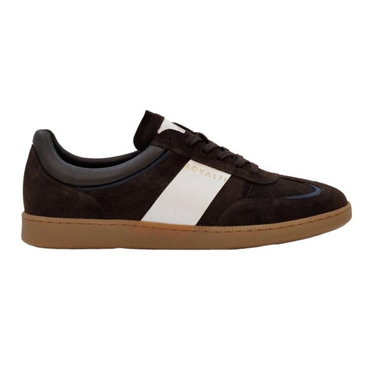 Loyalti Men's Brown Kalle Low-Top Trainers in Size 11, Sports Direct