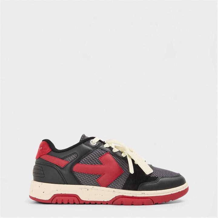Off White Men's Grey Out Of Office Slim Low-Top Trainers in Size 7, Sports Direct