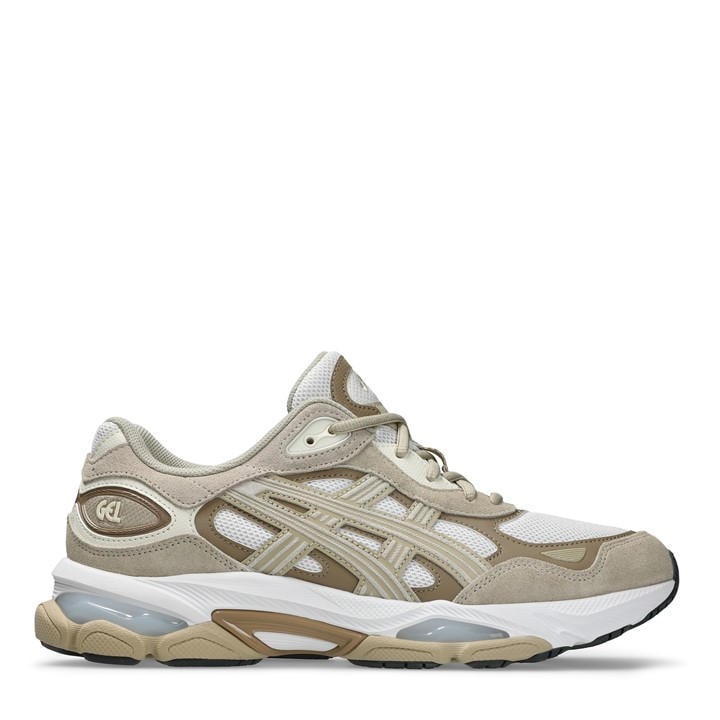 Asics Men's Cream Gel-Nyc 2.0 Shoes in Size 7, Sports Direct