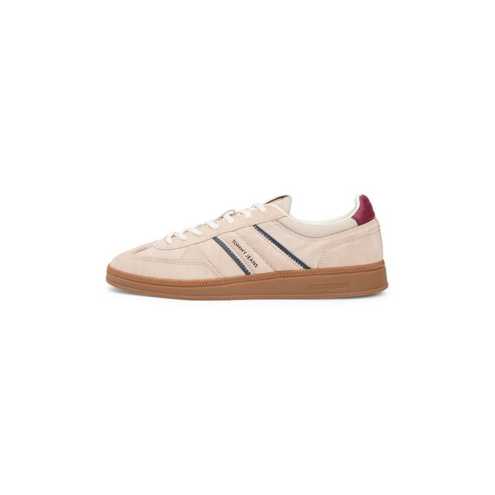 Tommy Jeans Men's Beige Greenwich Edge Low-Top Trainers in Size 9, Sports Direct