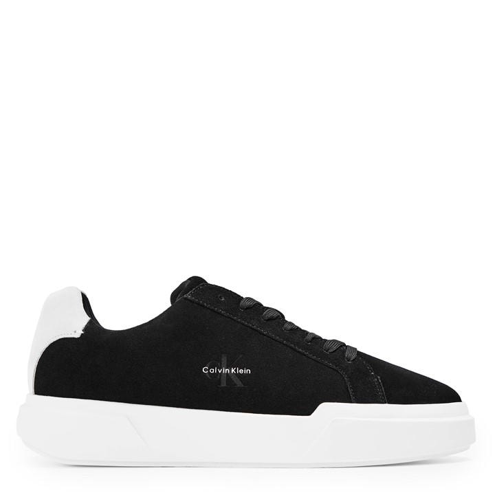 Calvin Klein Men's Black Chunky Cup Low-Top Trainers in Size 11, Sports Direct