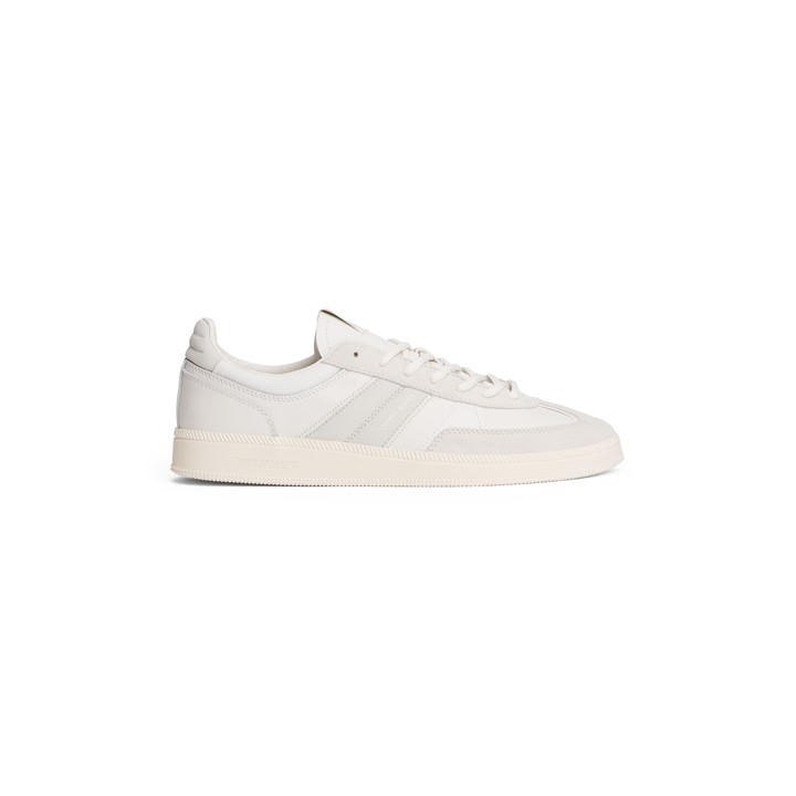 Tommy Jeans Men's Grey Greenwich Leather Low-Top Trainers in Size 10, Sports Direct