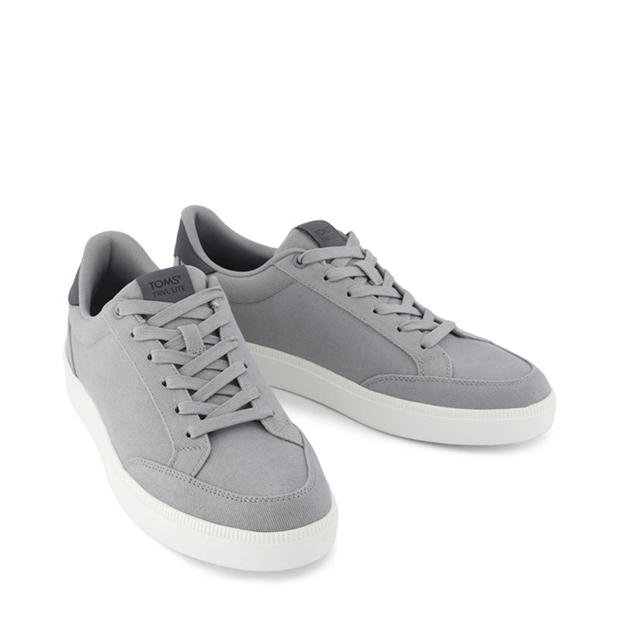 Grey - Toms - Men's TRVL Lite Rio Twill Low-Top Trainers
