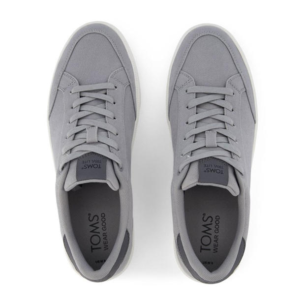 Grey - Toms - Men's TRVL Lite Rio Twill Low-Top Trainers