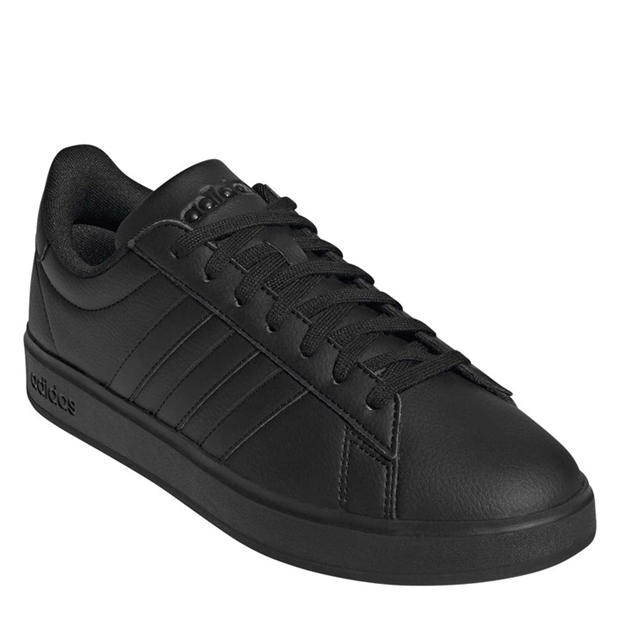 Black/Black - adidas - adidas Grand Court 2.0