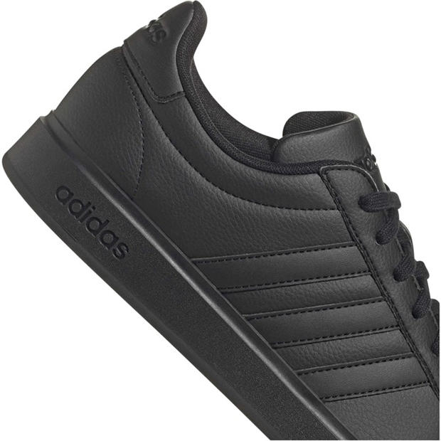 Black/Black - adidas - adidas Grand Court 2.0