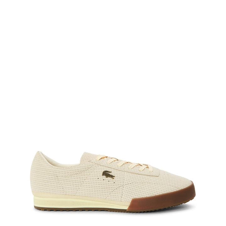 Lacoste Men's White Low-Top Trainers in Size 9, Sports Direct