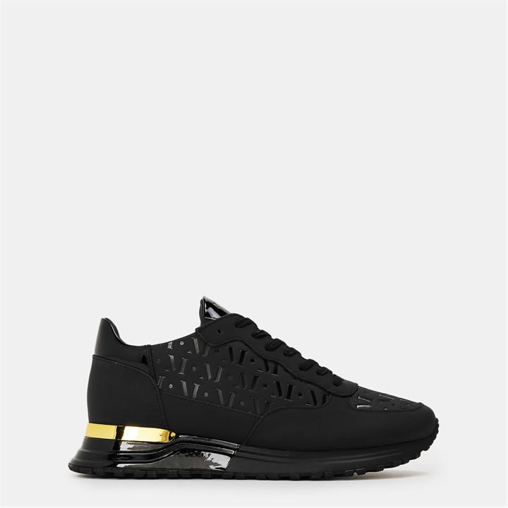 Mallet Men's Black Popham Low-Top Trainers in Size 11, Sports Direct