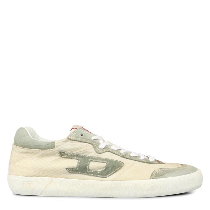 Diesel Men's S-Leroji Low-Top Trainers - Antique White - Size 7.5 (41.5) - Image 3