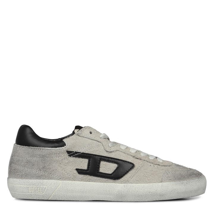Diesel Men's Silver S-Leroji Low-Top Trainers in Size 7, Sports Direct
