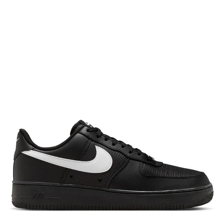 Nike Men's Black Air Force 1 07 Shoes in Size 9, Sports Direct