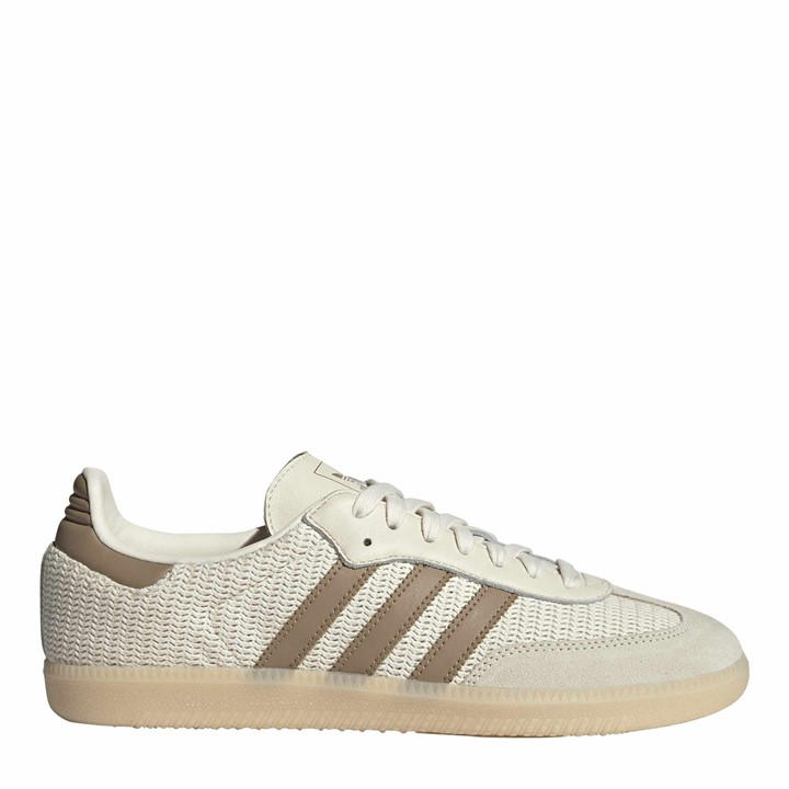 Adidas Originals Men's Beige Adidas Samba Og Trai in Size 13.5, Sports Direct