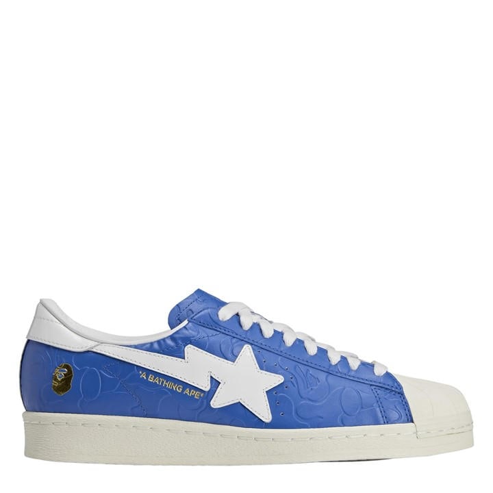Adidas Originals Men's Blue Adidas Bape X Adidas in Size 6.5, Sports Direct
