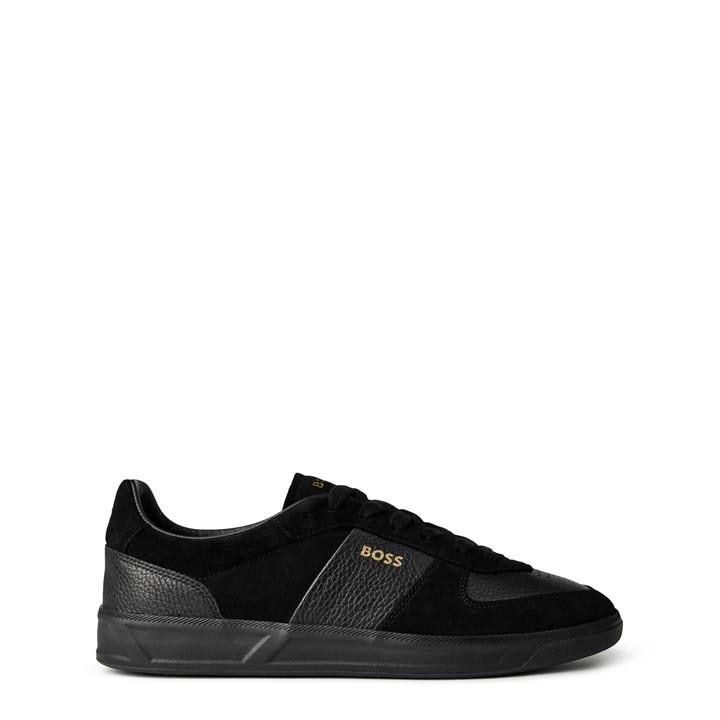 Boss Men's Black Brandon Tennis Trainer, Tennis Style in Size 9, Sports Direct