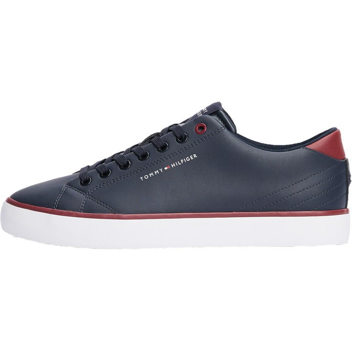 Tommy Hilfiger Men's Blue Tommy Vulc Core Trnr Size 8