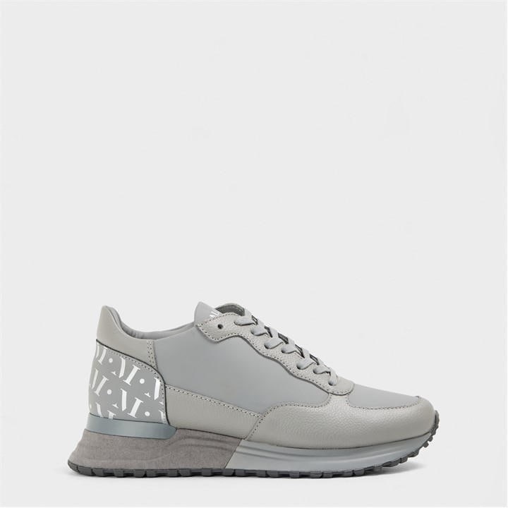Mallet Men's Grey Popham Low-Top Trainers in Size 11, Sports Direct