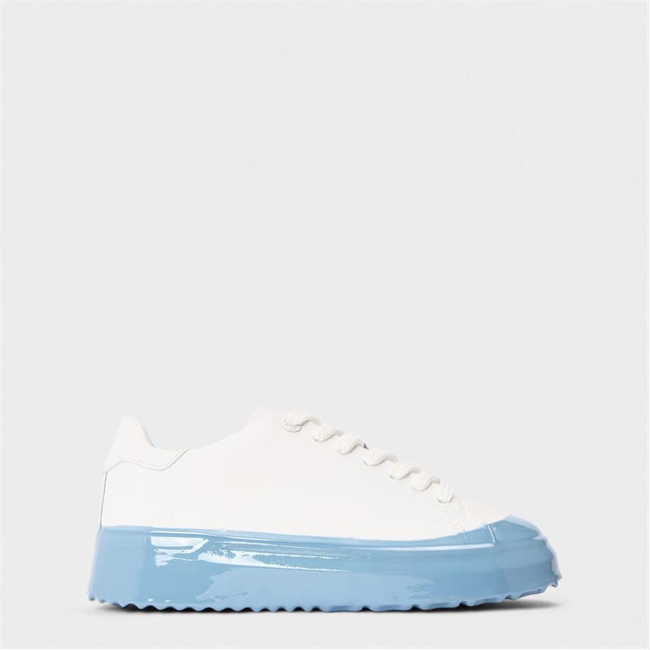 Mallet Men's White Grftr Lite Low-Top Trainers in Size 7, Sports Direct
