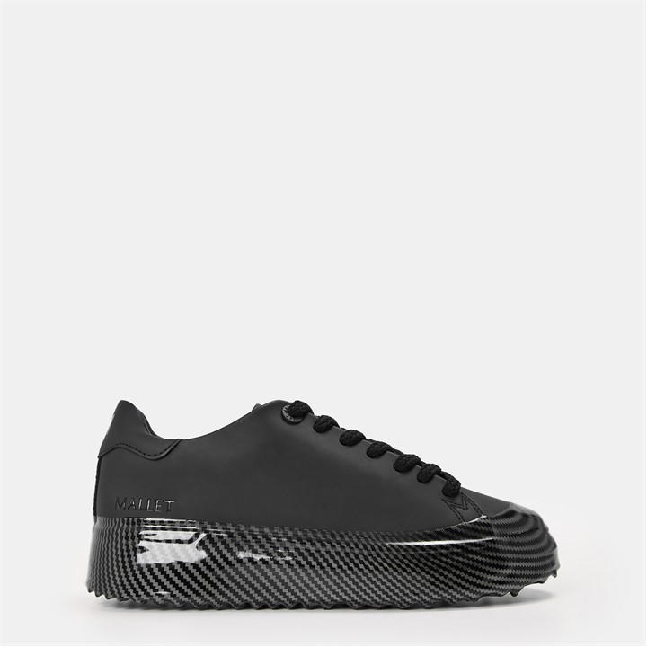 Mallet Men's Black Grftr Lite Low-Top Trainers in Size 11, Sports Direct
