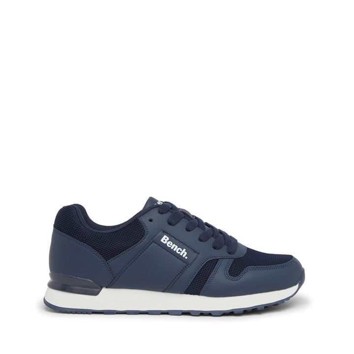 Bench Men's Blue Valence Low-Top Trainers in Size 9, Sports Direct