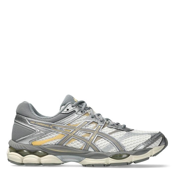 Asics Men's Cream Gel-Cumulus 16 Fluidride Gel Cushioning Trainers in Size 8.5, Sports Direct