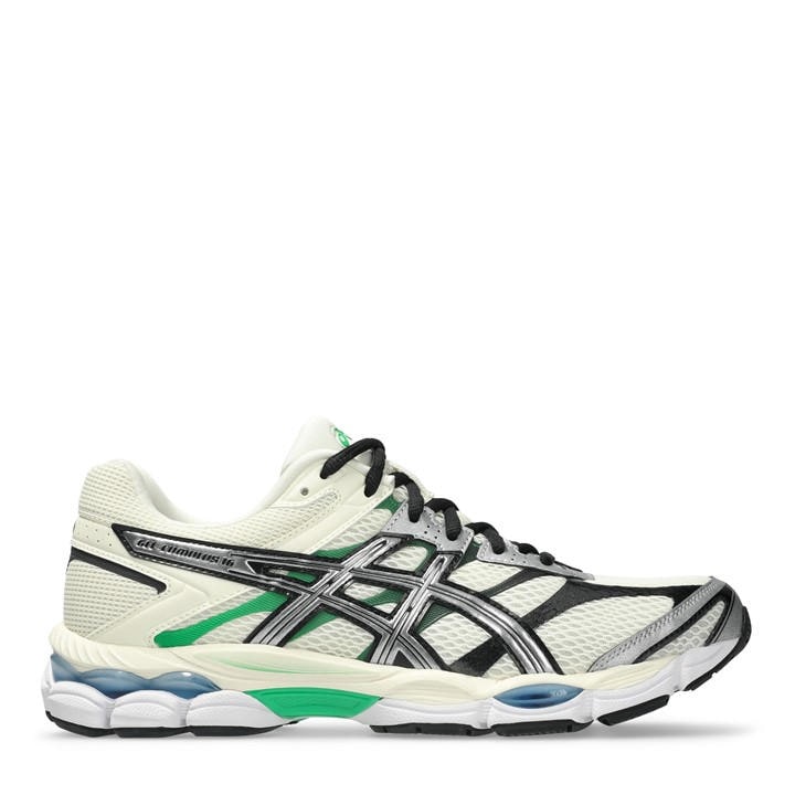 Asics Men's Cream Gel-Cumulus 16 Fluidride Gel Cushioning Trainers in Size 8, Sports Direct
