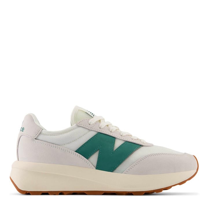 New Balance Men's White Nb 370 in Size 7, Sports Direct