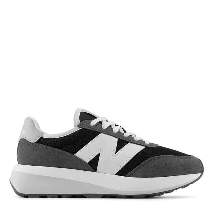New Balance Men's Black Nb 370 in Size 11, Sports Direct