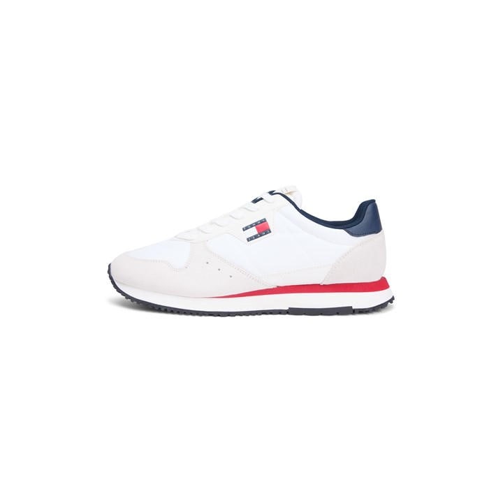 Tommy Jeans Men's White Eva Runner Leather Runners in Size 7, Sports Direct