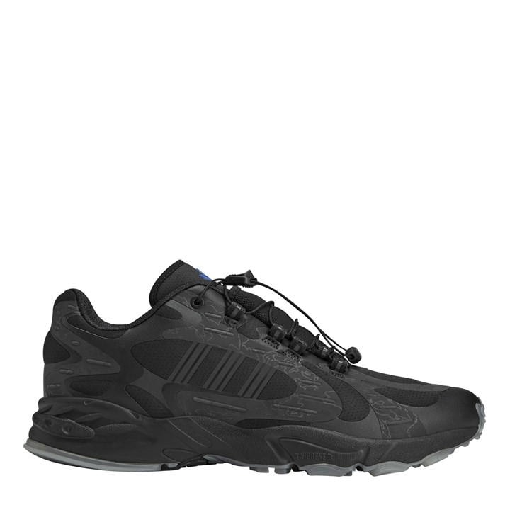 Adidas Originals Men's Black 100T Savage Low-Top Trainers in Size 6, Sports Direct