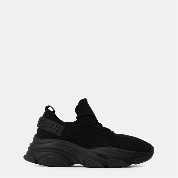 Steve Madden Men's Black Prospect Low-Top Trainers in Size 11, Sports Direct