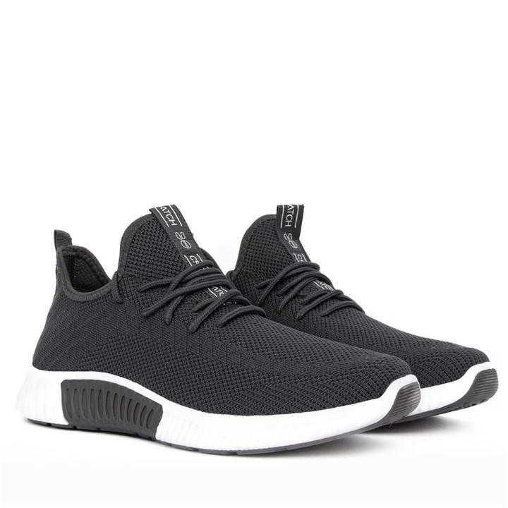 Crosshatch Men's Grey Ch Rideout Trainer in Size 12, Sports Direct