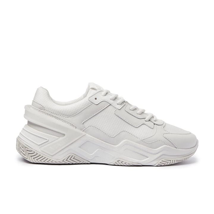 Mallet Men's White Union Chunky Trainers in Size 7, Sports Direct