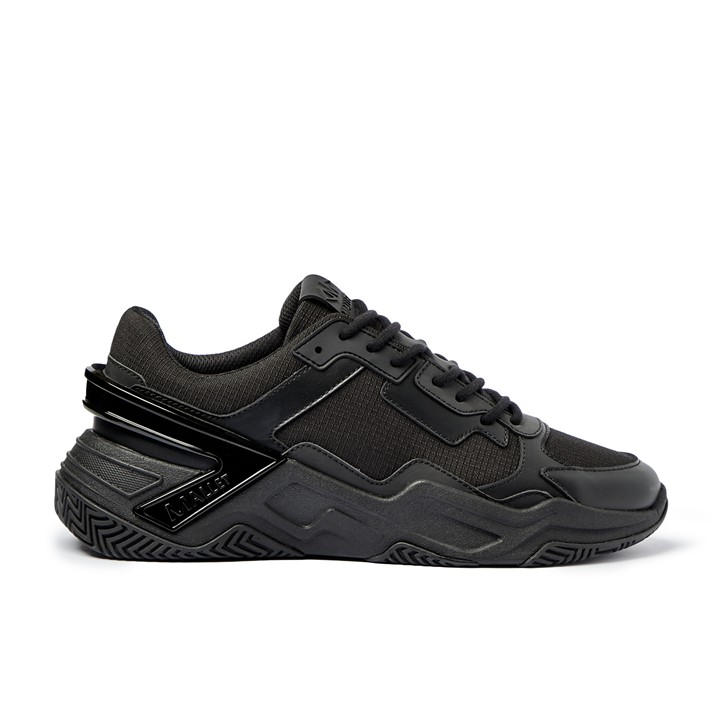 Mallet Men's Black Union Chunky Trainers in Size 9, Sports Direct