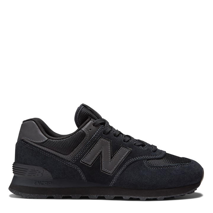 New Balance Men's Black Nb 574 in Size 9.5, Sports Direct