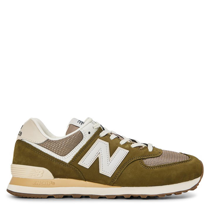 New Balance Men's Brown Nb 574 in Size 8, Sports Direct
