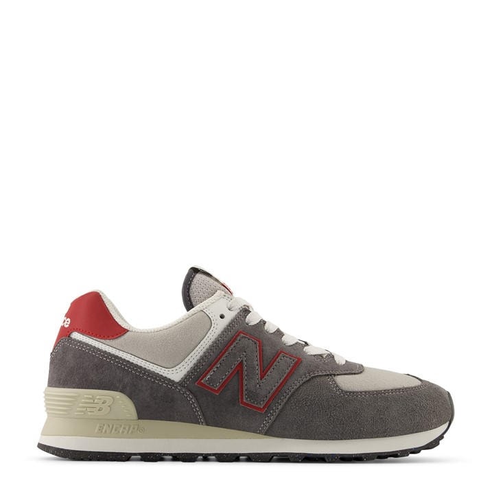 New Balance Men's Grey Nb 574 in Size 7, Sports Direct