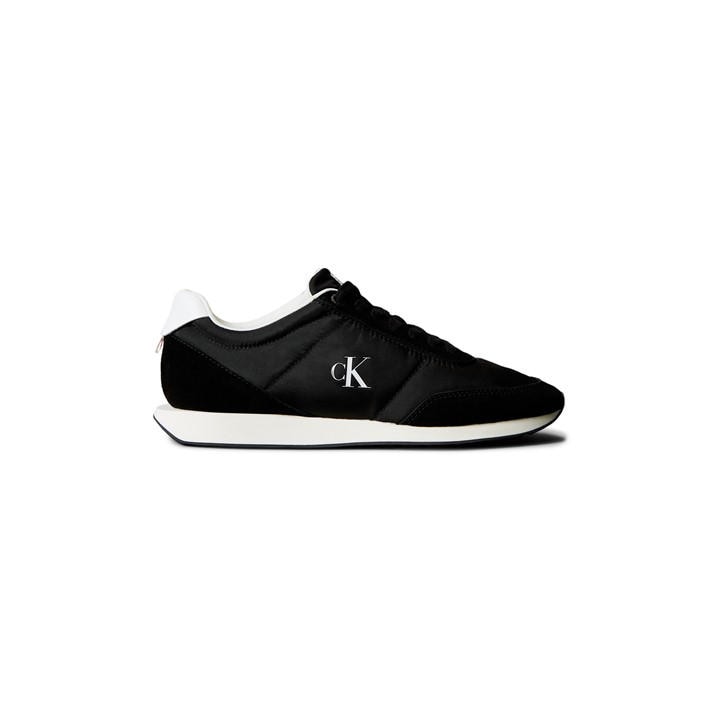 Calvin Klein Men's Black Ck Retro Runners in Size 11, Sports Direct