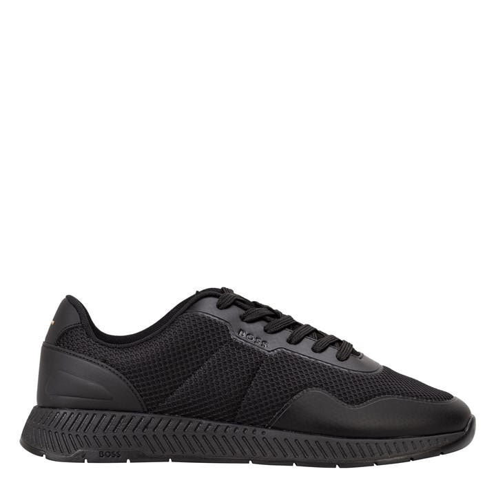 Boss Men's Black Titanium Runners in Size 11, Sports Direct