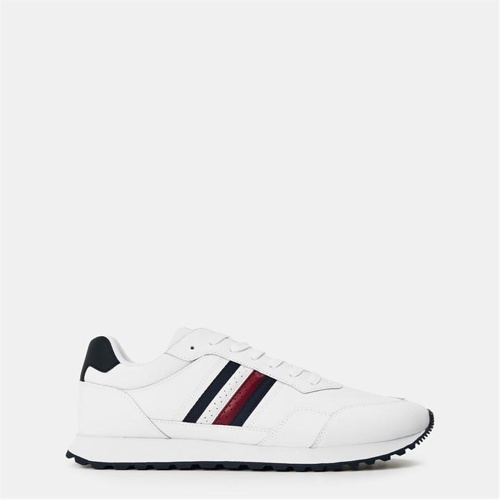 Tommy Hilfiger Men's White Eva Runners in Size 11, Sports Direct