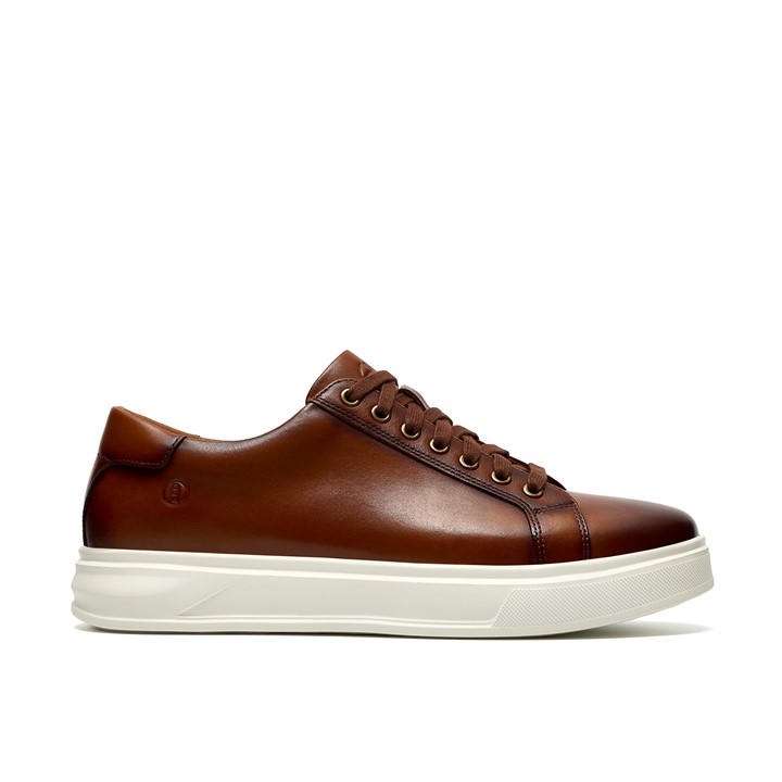 Clarks Men's Brown Low-Top Trainers in Size 10, Sports Direct