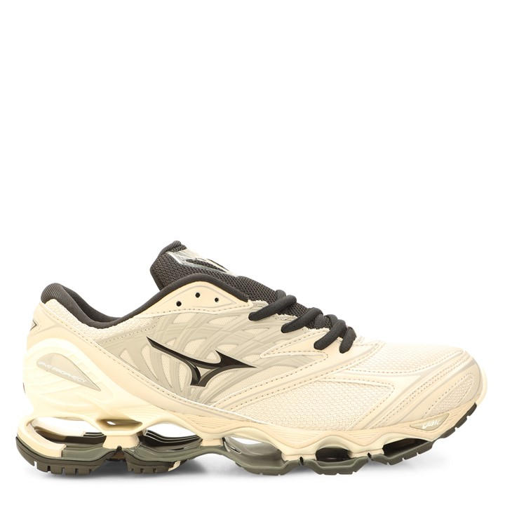 Mizuno Men's Silver Wave Prophecy Trainers in Size 9.5, Sports Direct