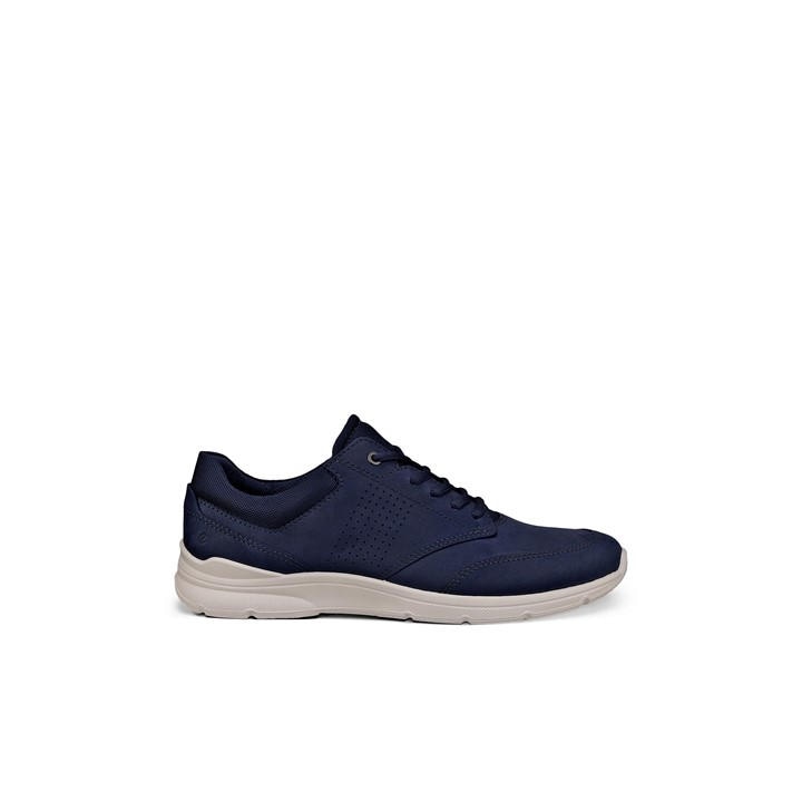 Ecco Men's Blue Low-Top Trainers in Size 8.5, Sports Direct
